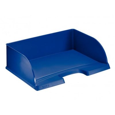 LEITZ  Corbeille A Courrier Plus Jumbo, A4 A L'italienne,Bleu