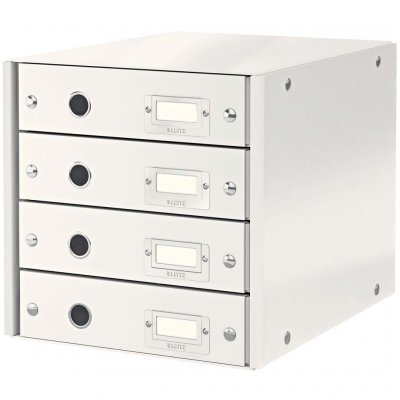 Leitz Module de classement Leitz Click&Store Wow 4 tiroirs blanc