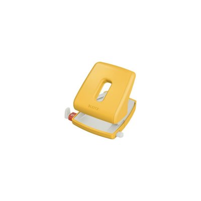 LEITZ  Perforateur, Capacit&eacute; 30 Feuilles, Cosy, Jaune, 50040019