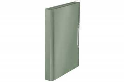 LEITZ  Trieur m&eacute;nager Style, A4, PP, 6 compartiments, vert - Lot de 2