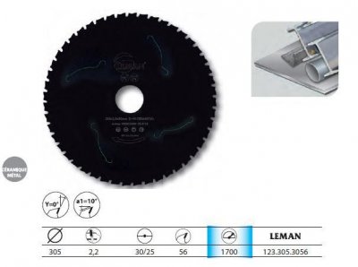 Leman - Lame Cera-Metal 305x30x56z Metaux