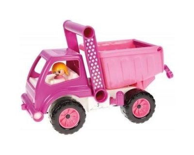 LENA  04101, M&eacute;tal, Plastique, Noir, Rose, Blanc, Camion, 2 ann&eacute;e(s), Fille, T&Uuml;V