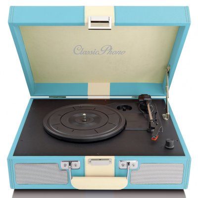 LENCO  Classic Phono TT-33 Bleu