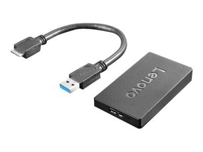 LENOVO  Adaptateur vid&eacute;o externe USB 3.0 - DisplayPort