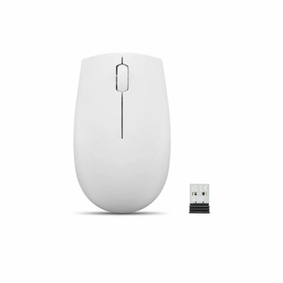 Lenovo Souris compacte sans Fil 300  Gris Nuage