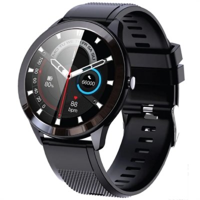 LEOTEC  Montre Connect&eacute;e MultiSport Wave Noir