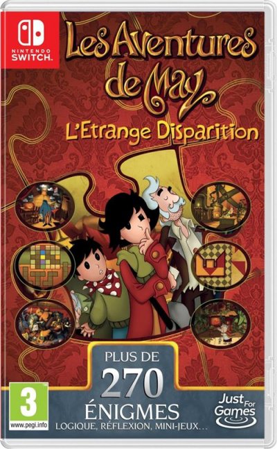 JUST FOR GAMES Les Aventures de May : L'Etrange Disparition Nintendo Switch 