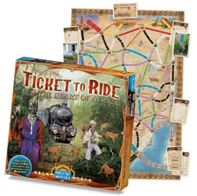 DAYS OF WONDER Les Aventuriers Du Rail Au Coeur De L'afrique
