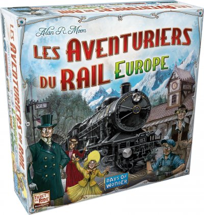 ASMODEE Les Aventuriers du Rail Europe