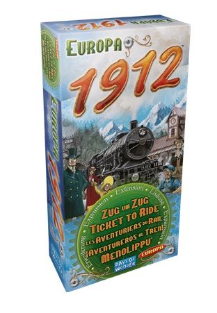 ASMODEE Les Aventuriers du Rail - Extension Europe 1912