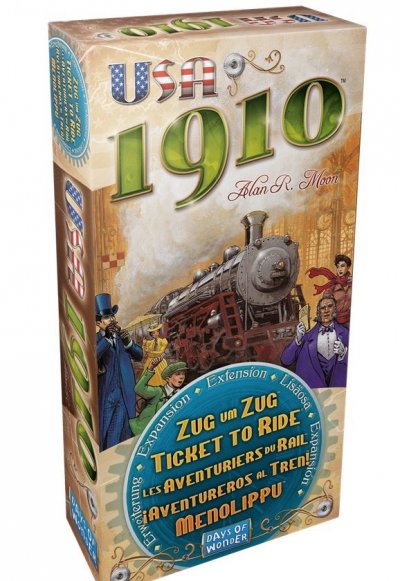 ASMODEE Les aventuriers du rail usa 1910
