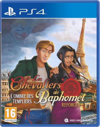 Les Chevaliers de Baphomet - LOmbre des Templiers :&nbsp;Reforged - Jeu PS4 