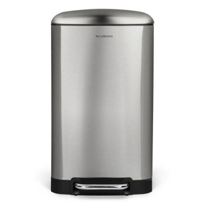 LES COLLECTORS  - Poubelle p&eacute;dale 30L inox edition - N&deg;712