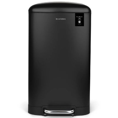 LES COLLECTORS  - Poubelle p&eacute;dale 40L Black Edition - N&deg;867