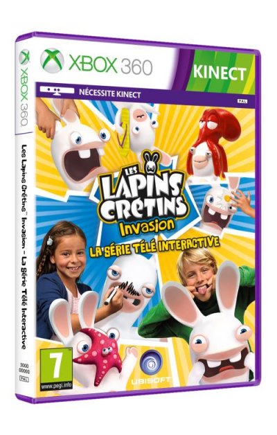 Les Lapins Cr&eacute;tins Invasion : La S&eacute;rie T&eacute;l&eacute; Interactive Xbox 360