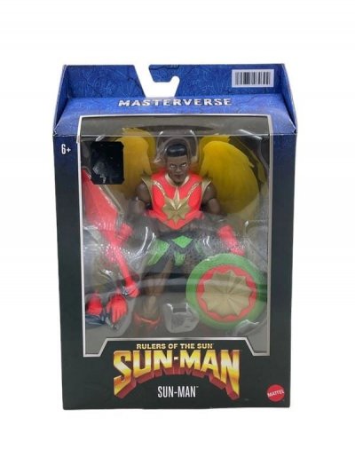 MATTEL Les Ma&icirc;tres de l'Univers (2022) - Figurine Sun-Man 18 cm