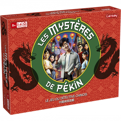 LES MYST&Egrave;RES DE P&Eacute;KIN - Jeu de soci&eacute;t&eacute; - LANSAY - D&egrave;s 8 ans