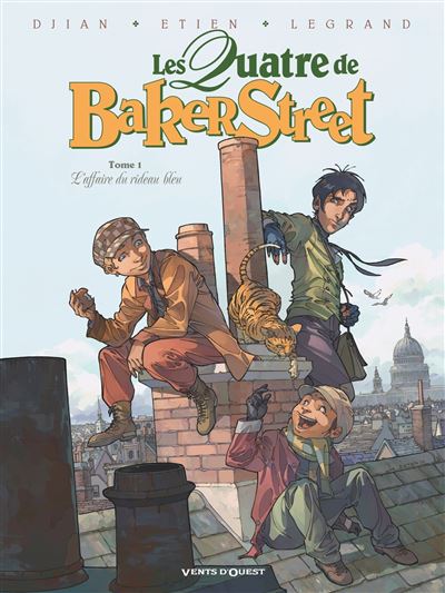 Les Quatre de Baker Street - Tome 01: L'Affaire du rideau bleu