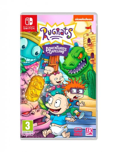 JUST FOR GAMES Les Razmoket Rugrats Adventures in Gameland Nintendo Switch 