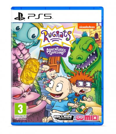 Les Razmoket Rugrats Adventures in Gameland PS5 
