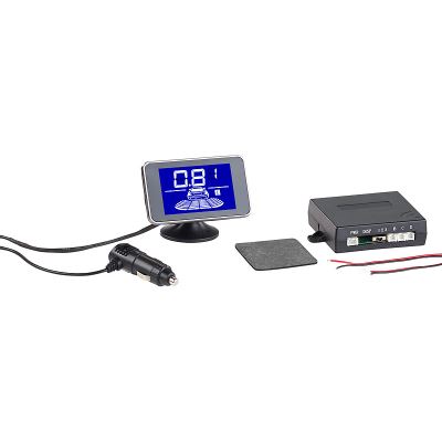 LESCARS  Capteur de recul sans fil &agrave; ultrasons, avec &eacute;cran LCD