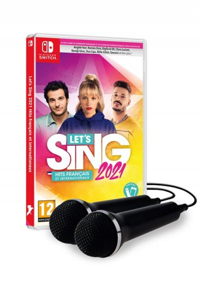 RAVENSCOURT Let's Sing 2021 2 Mics (Nintendo Switch)