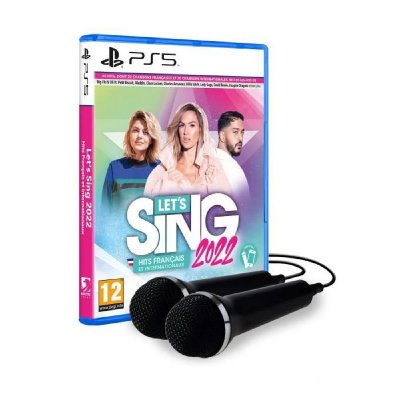 Let&rsquo;s Sing 2022 avec 2 Microphones PS5 