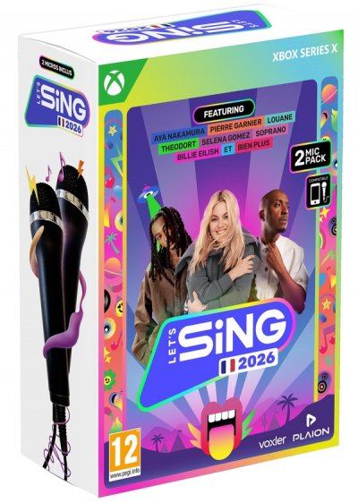 Let's Sing 2026 + 2 micros Xbox Series X 