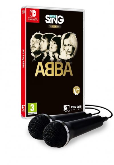 RAVENSCOURT Let's Sing presents ABBA + 2 Micros Pack Nintendo Switch 
