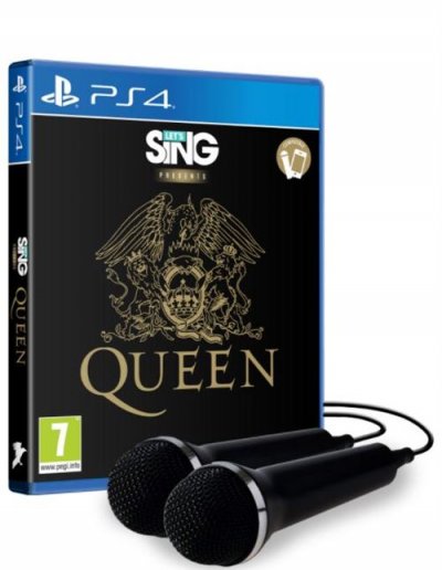 Lets sing queen + 2 micros jeu ps4