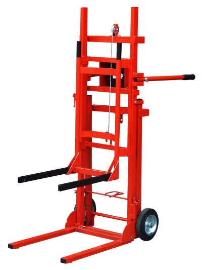 OUTIFRANCE L&egrave;ve chauffe-eau 8837613 avec fourches pliantes 150kg 