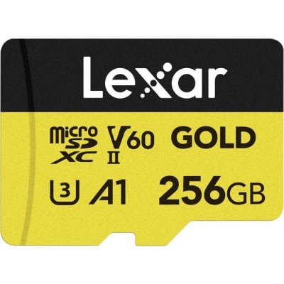LEXAR  Carte M&eacute;moire Professional Gold Microsdxc Uhs-ii 256gb