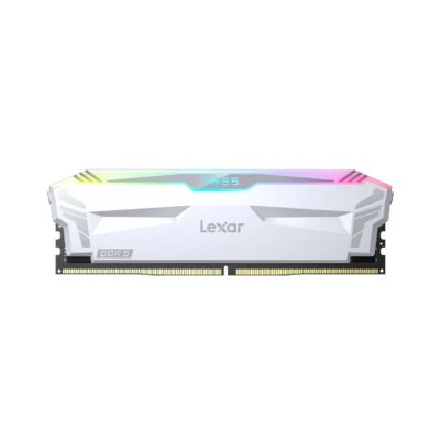 LEXAR  Ld5eu016g-r6400gdwa Ares Rgb 32gb 2x16gb Ddr5 6400mhz Ram Clair