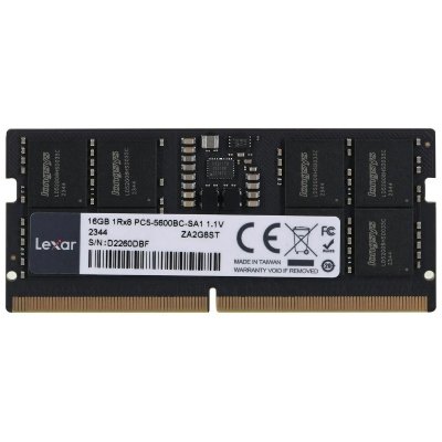 Lexar M&eacute;moire Ram Ld5s16g56c46st-bgs 1x16gb Ddr5 5600mhz 