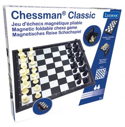 LEXIBOOK  Chessman Classic, D'&eacute;checs Magn&eacute;tique Et Pliable