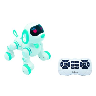 LEXIBOOK  Robot t&eacute;l&eacute;command&eacute; mon petit chien interactif Power Puppy Jr