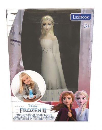 LEXIBOOK  Veilleuse 3d Variat. Couleur Frozen