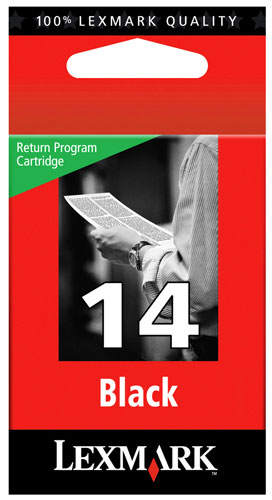 LEXMARK  - cartouche n&deg;14 noir
