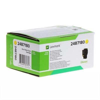 LEXMARK   24b7180 toner cartridge yellow noir