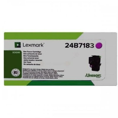 LEXMARK   24b7183 toner cartridge magenta noir