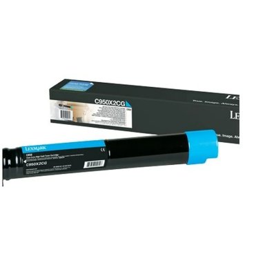 LEXMARK  Toner cyan Original C950X2CG