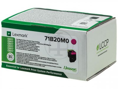 LEXMARK  Toner Magenta Original 71B20M0
