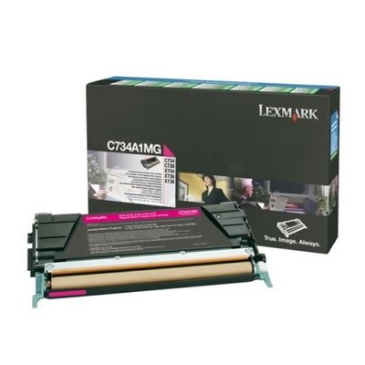 LEXMARK  Toner magenta Original C734A1MG