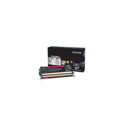  Lexmark X746A3 M Cartouche de toner 1 pi&egrave;ce(s) Original Magenta