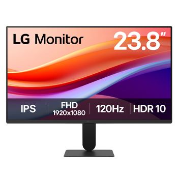LG  23,8'' (60,4cm) Moniteur IPS format 16:9 R&eacute;solution FHD 1920x1080 - 24U411A-B