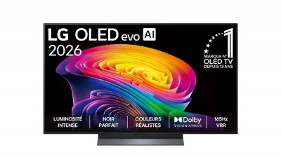 LG  48 pouces (121 cm)  OLED evo AI C6 4K Smart TV 2026 - OLED48C66LB