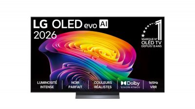 LG  65 pouces (164 cm)  OLED evo AI C6 4K Smart TV 2026 - OLED65C66LB