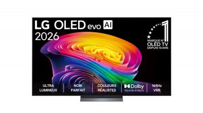 LG  77 pouces (195 cm)  OLED evo AI C6 4K Smart TV 2026 - OLED77C66LB