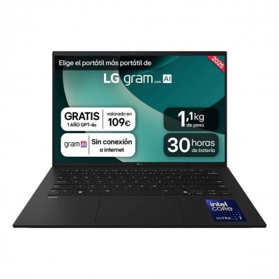 LG  Ordinateur Portable Gram 14z90t-g 14&acute;&acute; Ultra 7-255h/32gb/1tb Ssd