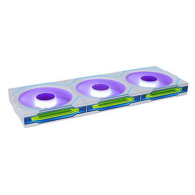LIAN LI  Uni Fan SL-INF Boitier PC Ventilateur 12 cm Blanc 3 pi&egrave;ce(s)
